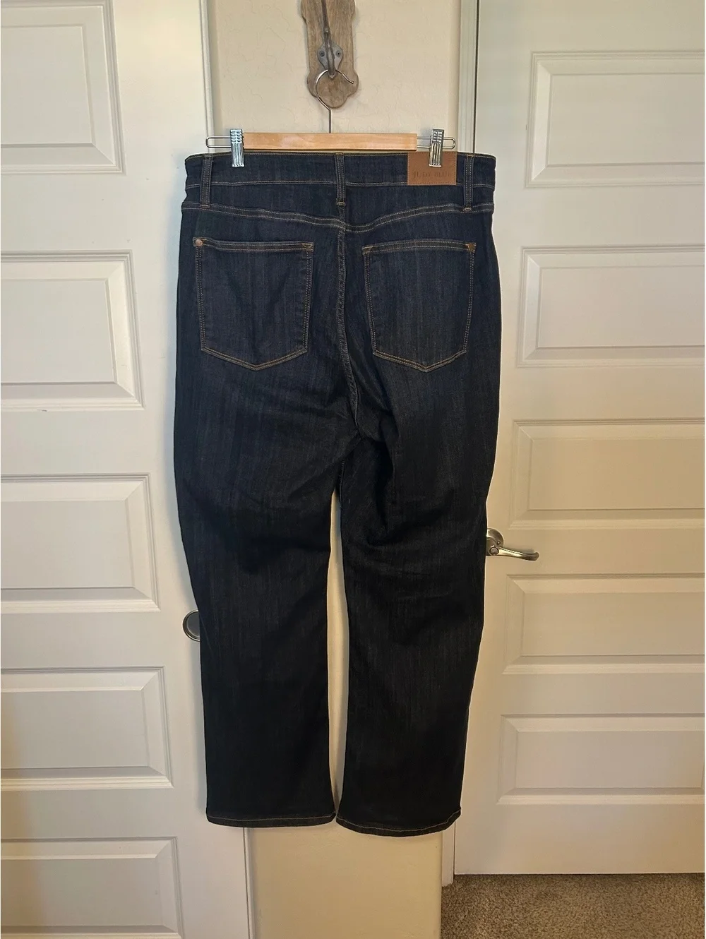 Judy Blue Women's Straight Fit Dark Wash Jeans Size 16W
